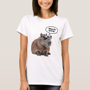 Coola Capybara Photo Sunglasses-Wearing Capybara T Shirt