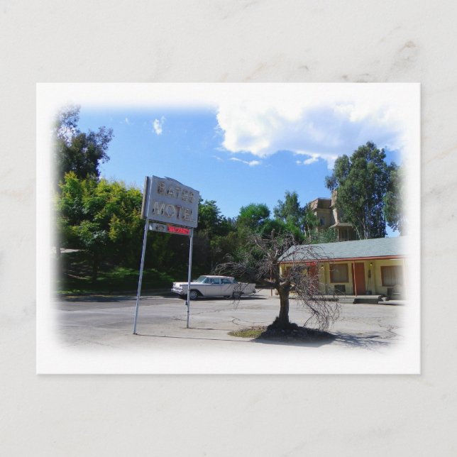 Coola Car & Motel-vykort! Vykort (Framsida)