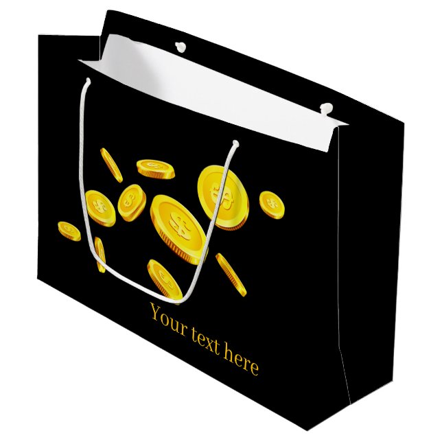 coola Casino mynt lägger till text (Framsidan Vinklad)