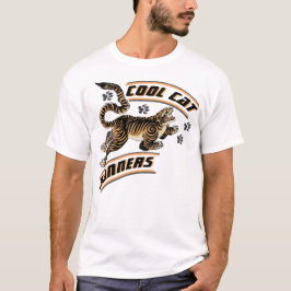 Coola Cat Banners T Shirt