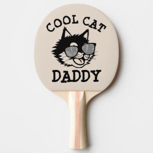 COOLA CAT DADDY PAPPA FARS DAG PING PONG PADDLE PINGISRACKET