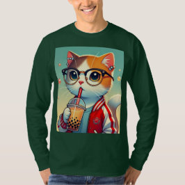 Coola Cat drickboba T Shirt