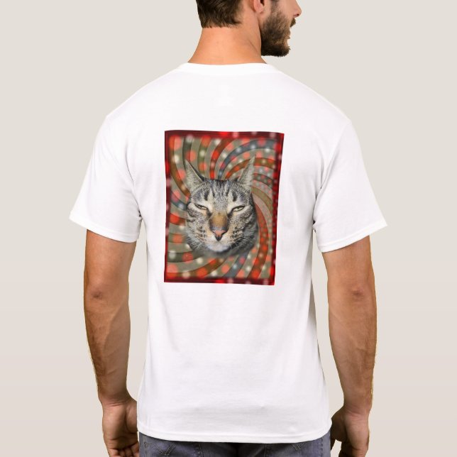 Coola Cat - du skriver den här skjortan! T Shirt (Baksida)