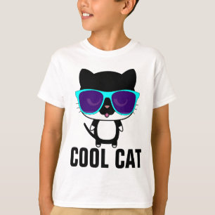 COOLA CAT Funny Kids Boys T-shirts