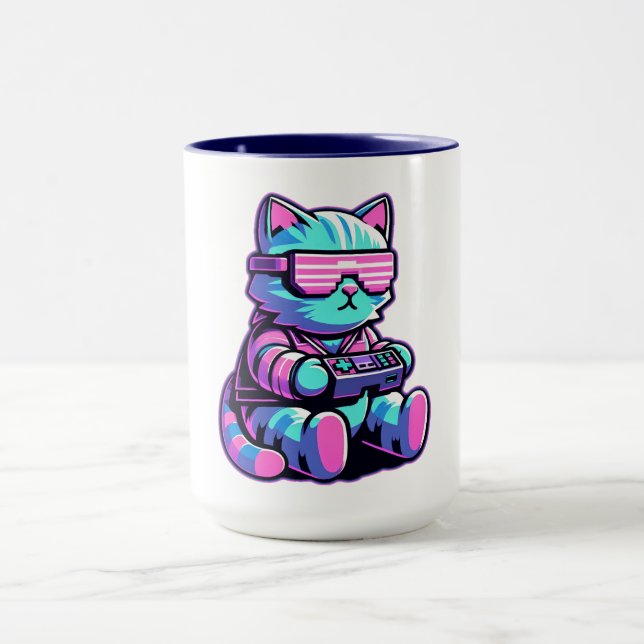 Coola Cat Gamer Mugg (Center)