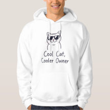 Coola Cat, kylare Owner: Trendig T-Shirts & Hoodie
