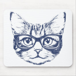 Coola Cat med glas Musmatta