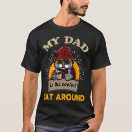 Coola cat pappa t shirt