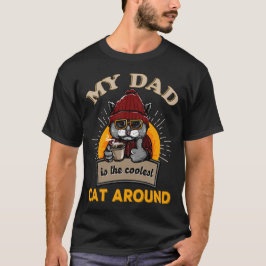 Coola cat pappa t shirt