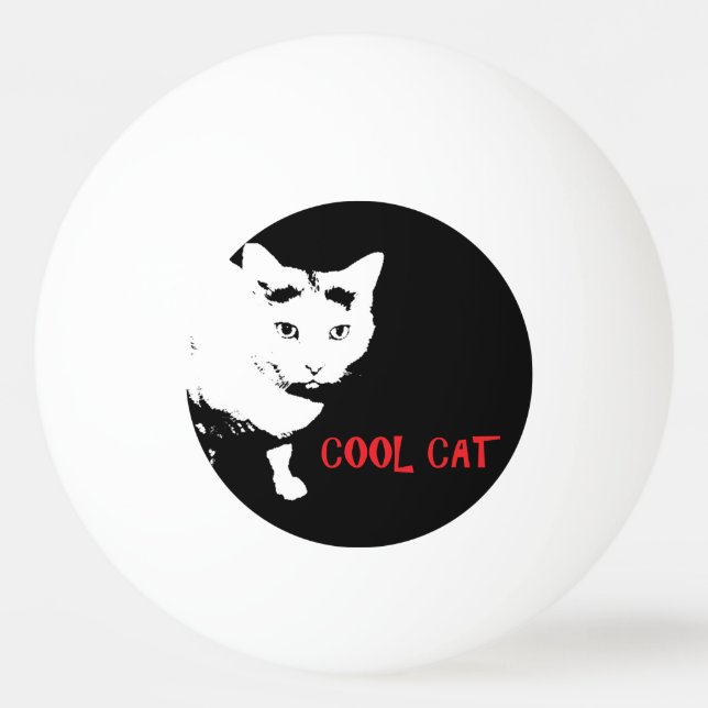 COOLA CAT PING PONG BOLL (Framsidan)