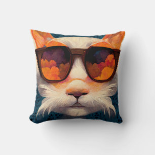 COOLA CAT SUNGLASSES PILLOW KUDDE