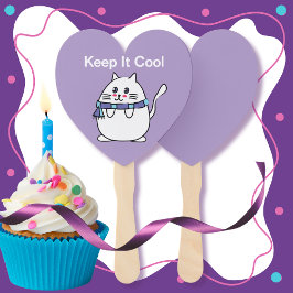 Coola Cat Tecknad Funny Cute Party