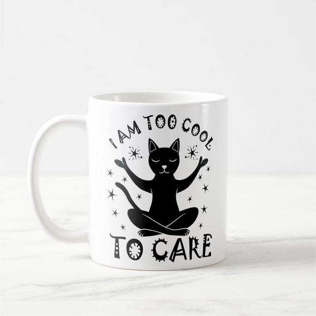 Coola Cat Vibes Kaffemugg (Vänster)