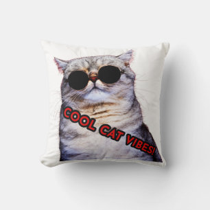 COOLA CAT VIBES's Pillow! Kudde