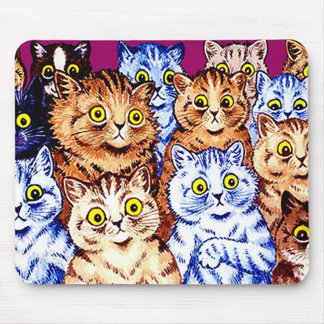 Coola Cats av Louis Wain Musmatta (Framsidan)