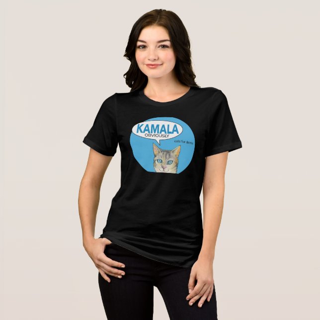Coola Cats for Kamala t-shirt (Framsida Full)