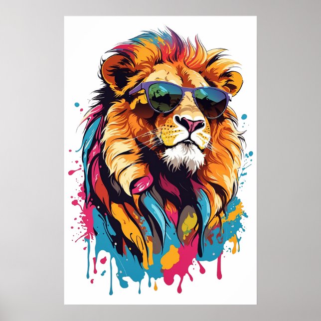 Coola Cats: Lejon Poster (Framsidan)