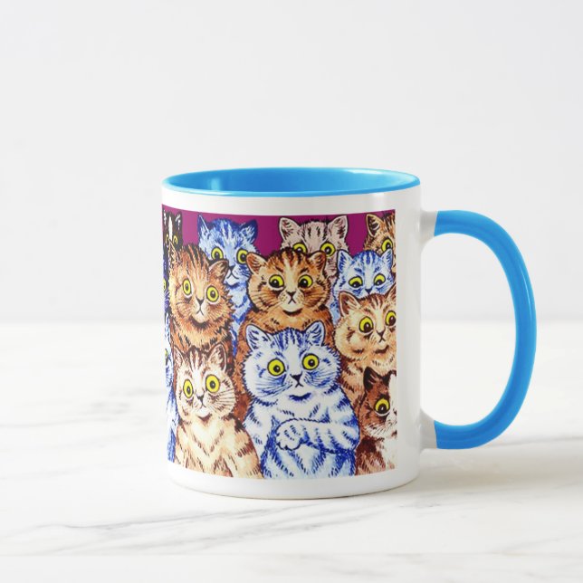 Coola Cats Mugg av Louis Wain (Höger)