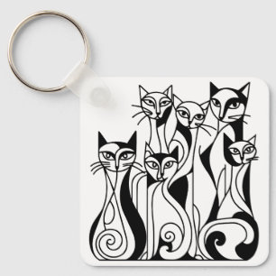 Coola Cats Nyckelring