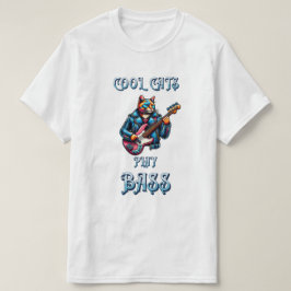 Coola Cats Play Bass T Shirt