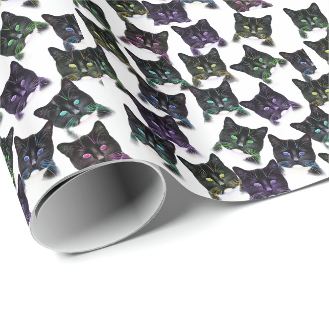 Coola Cats Presentpapper (Rullad Hörn)