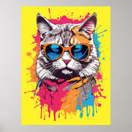 Coola Cats: "Ring mig Apollo" Poster