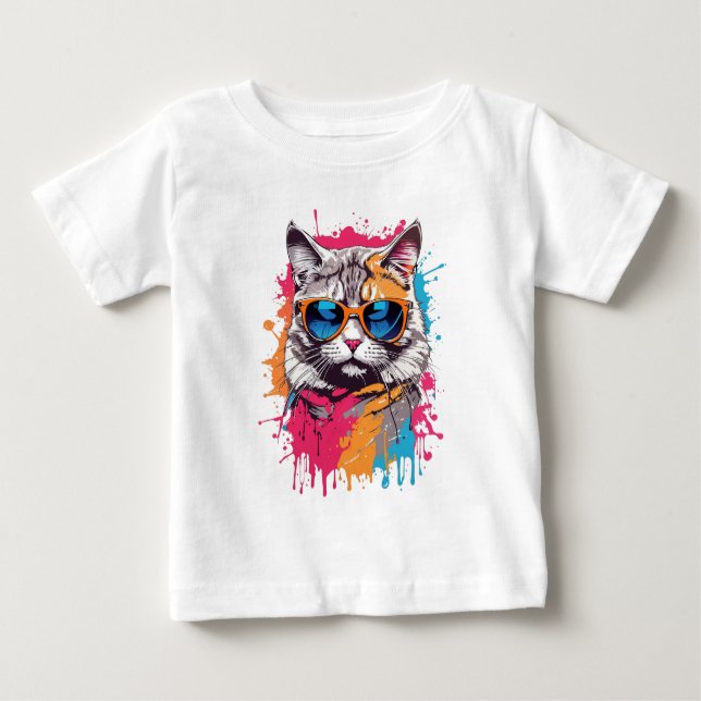 Coola Cats: "Ring mig Apollo" T Shirt (Framsida)