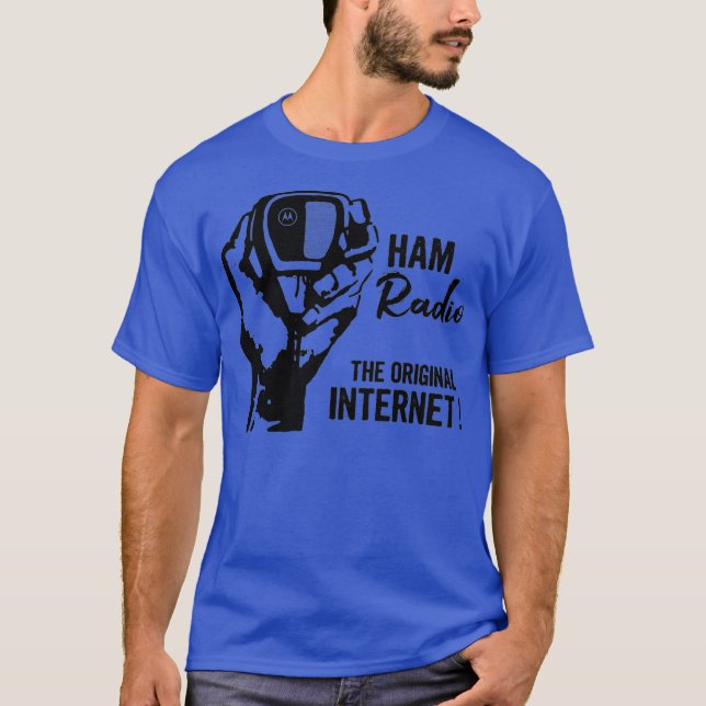 Coola CB HAM Radio Original Internet Premium T Shirt (Framsida)