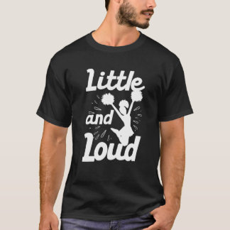 Coola CheerLeader Art Tonåringars Girls Cheerlead T Shirt