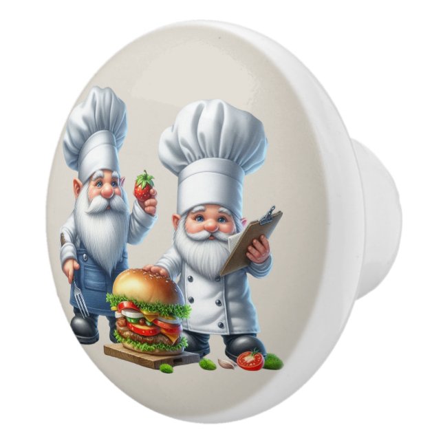 Coola chef gnome älskare knopp (Höger)