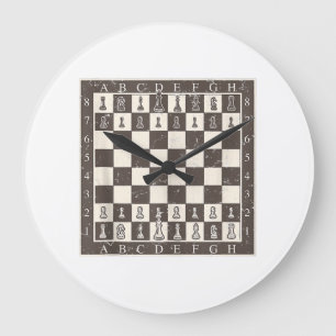 Coola Chess Board Halloween Costume Funny Lazy DIY Stor Klocka