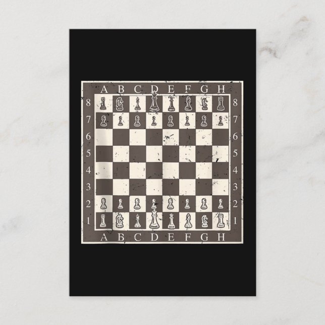 Coola Chess Board Halloween Costume Funny Lazy Tilläggskort (Framsida)