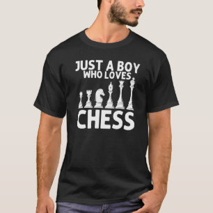 Coola Chess for Boys Kids Board Game Chess Players T Shirt