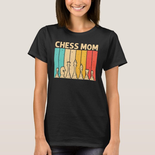 Coola Chess for Mamma Mamma Chess Player Coach C T Shirt (Framsida)