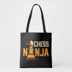 Coola Chess Ninja Chess Älskare Gift Tygkasse