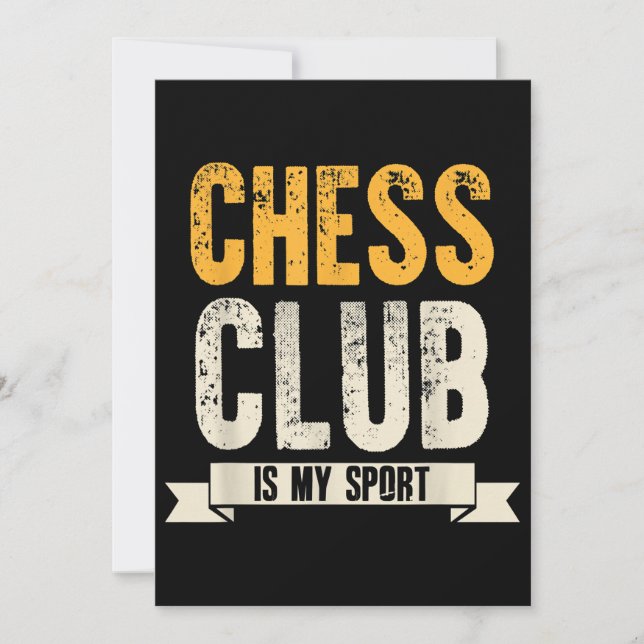 Coola Chess Player Älskare Birthday Gift Chess Klu Tack Kort (Framsida)