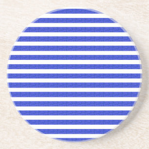 Coola Chic Blue Geometric Rand Underlägg