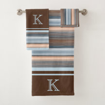 Coola Chic Brown Slate Blue Grått Rand