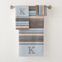 Coola Chic Brown Slate Blue Grått Rand