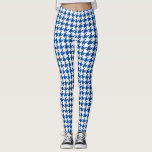Coola Chic med houndbollar Mönster din Färg Leggings<br><div class="desc">Coolans baljor med en houndstooth check mönster in black and white.  Ändra enkelt bakgrunden till färg genom att klicka på "anpassa" och sedan på den lilla öga.  Roligt för att gå ut,  arbeta ut eller umgås med vänner.</div>