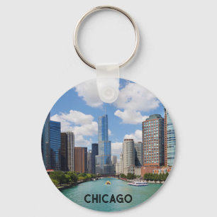 Coola Chicago River Nyckelring