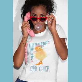Coola Chick Retro Vibes T Shirt