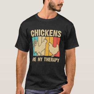 Coola Chicken För manar Women Tupp Hen Älskare Chi T Shirt