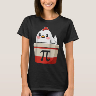 Coola Chicken Pot Pi Symbol Math for Teacher Stude T Shirt