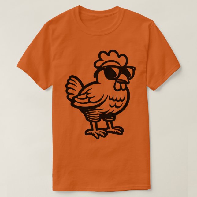 Coola Chicken T Shirt (Design framsida)