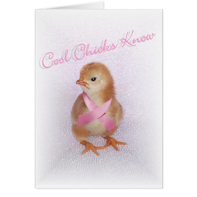 Coola Chicks Know Hälsningskort (Framsidan)