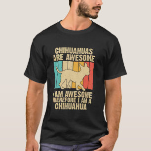 Coola Chihuahua För manar Women 80s Pet Hundägare  T Shirt