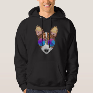 Coola Chihuahua i solglasögon Hoodie