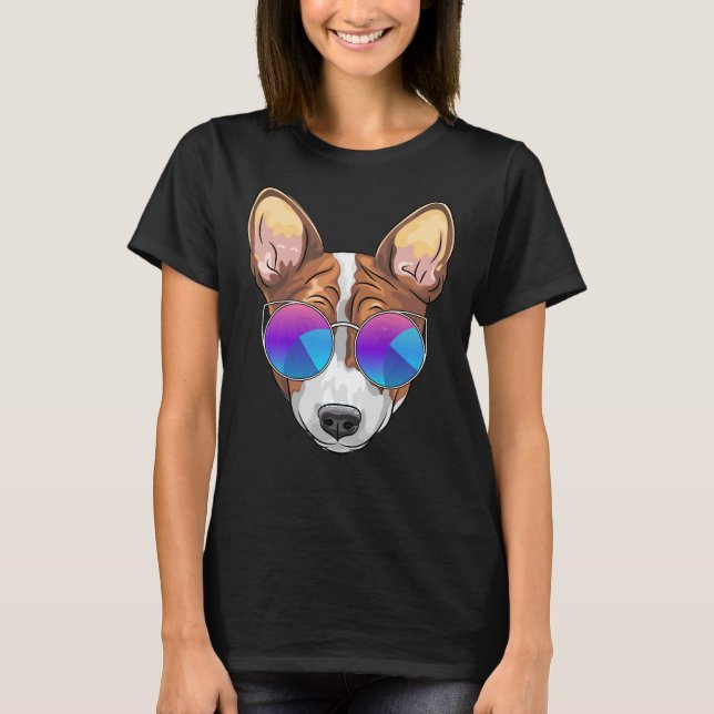 Coola Chihuahua i solglasögon T Shirt (Framsida)