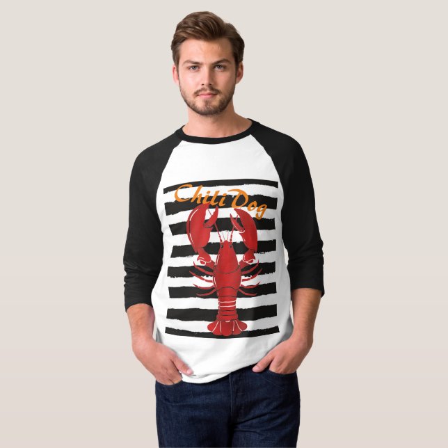 Coola ChiliDog Boating T-shirt! T Shirt (Hel framsida)